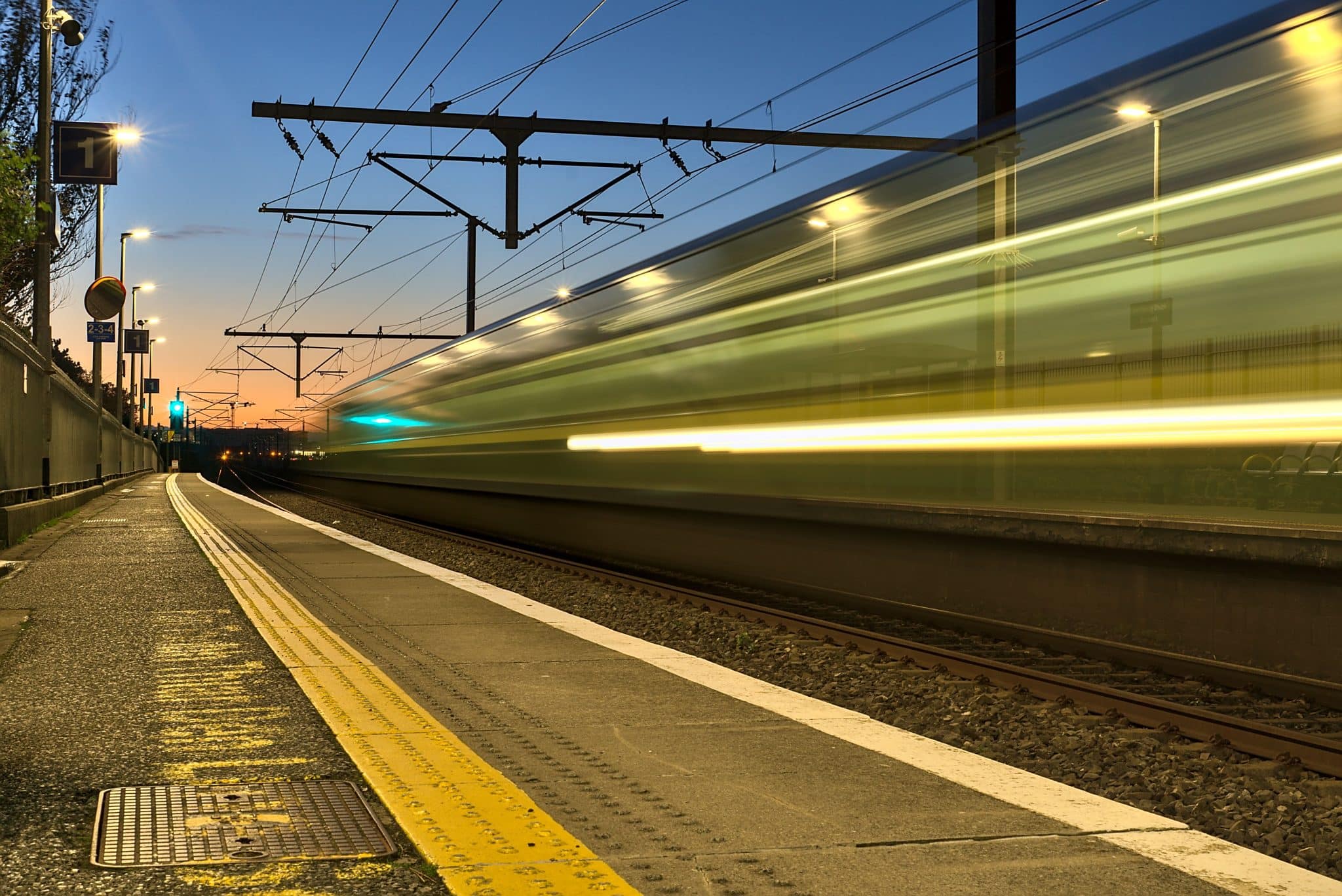 Photo d'un train pour valoriser les aménagements qui existent pour faciliter les déplacements des personnes atteintes de polyarthrite, spondylarthrite ou rhumatisme psoriasique