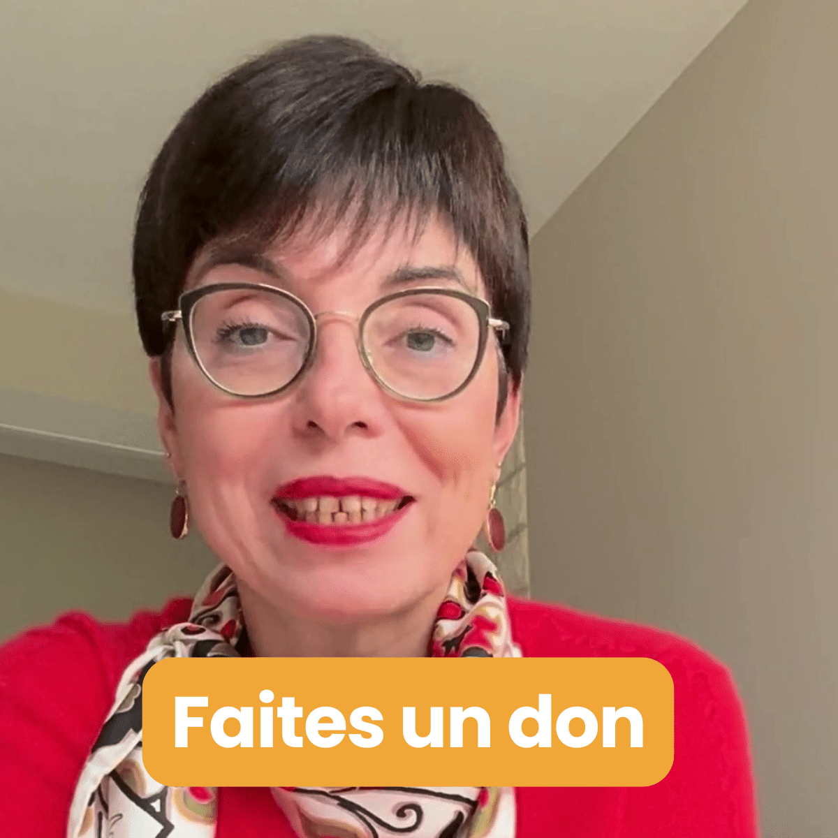 Appel à dons message illustré par Irène Pico Philippe