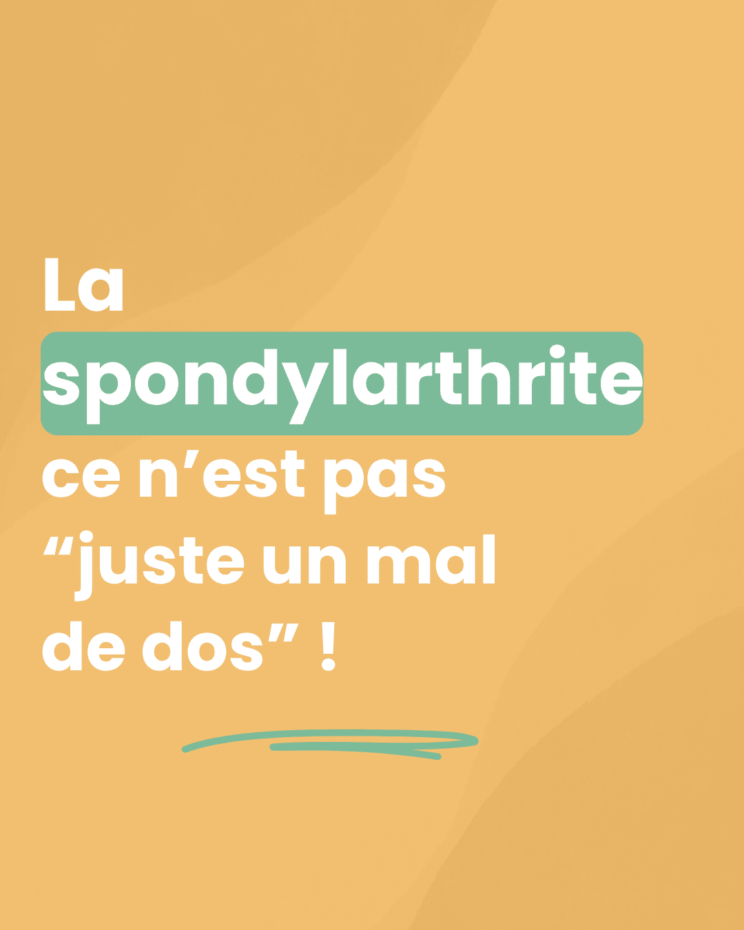 Vignette sur la journée mondiale de la spondylarthrite