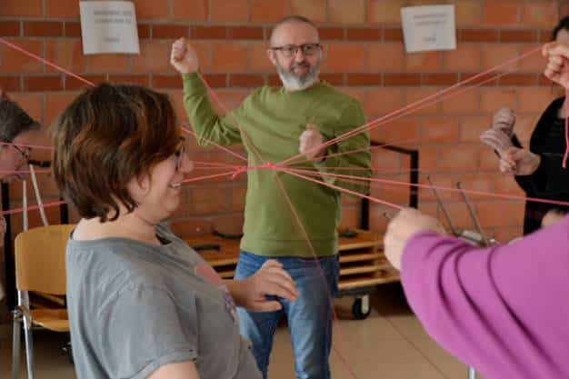 Photo de la journée d'information sur la polyarthrite, la spondylarthrite et le rhumatisme psoriasique à Cappelle-la-Grande, 2026, organisée par l'AFPric