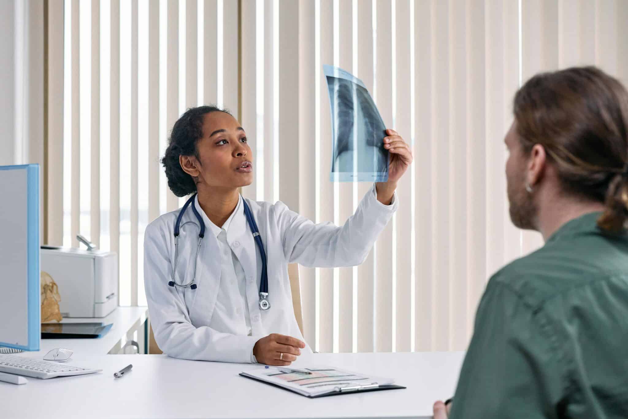 Photo illustrant le dépistage du cancer des poumons