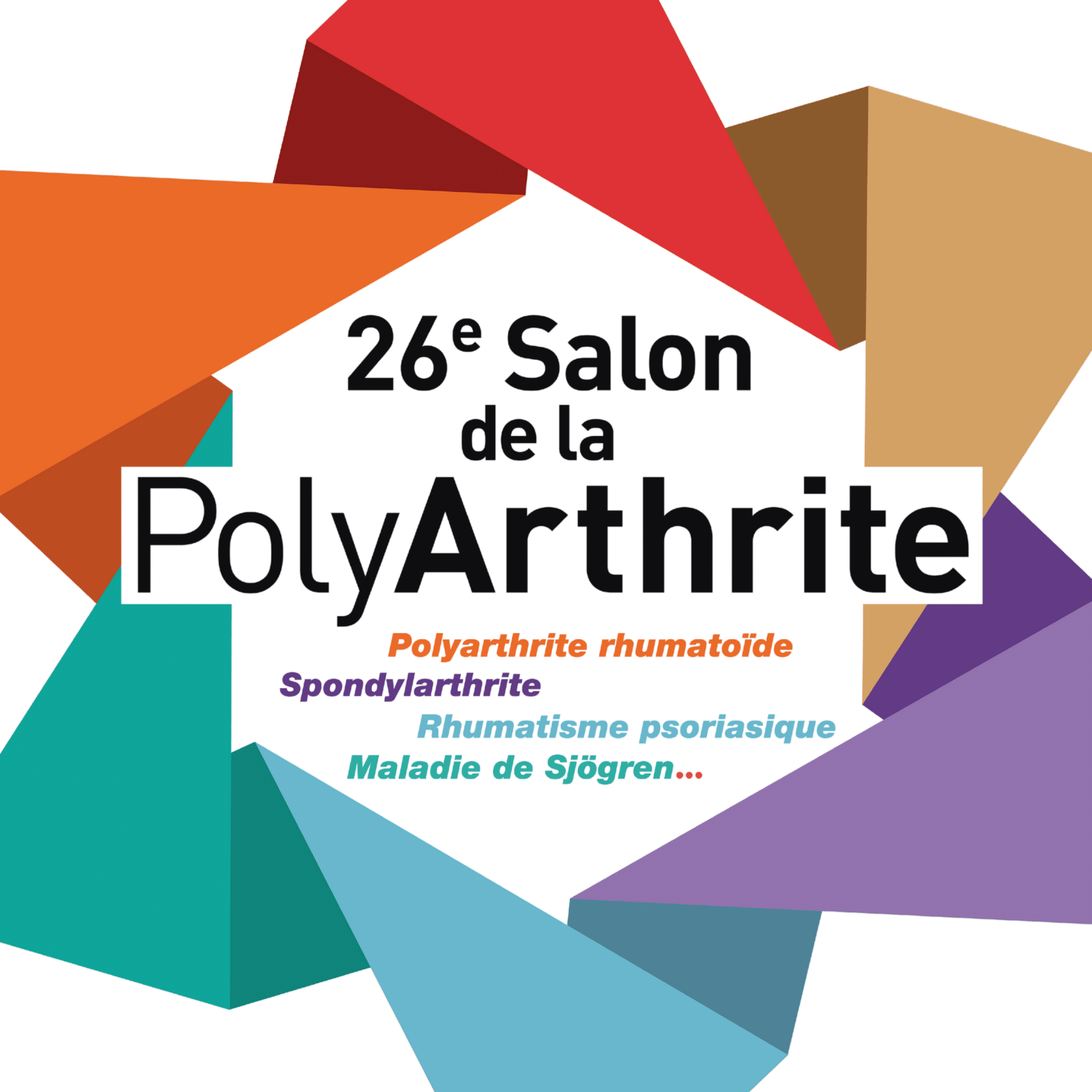 26e Salon de la polyarthrite de la spondylarthrite et du rhumatisme psoriasique illustré par une vignette